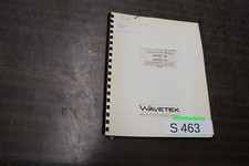 MANUAL WAVETEK 150 + 155