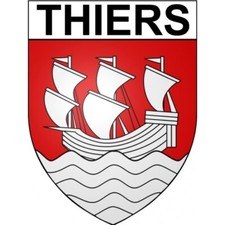 Thiers 63 ville Stickers