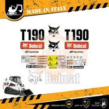 Décalcomanies adhésif Work Means BobCat T190_K