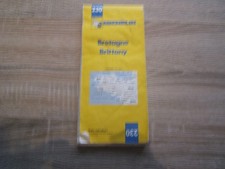 Carte routière MICHELIN 230 Bretagne 1982