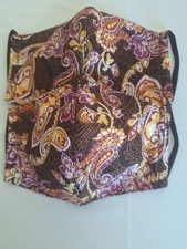 LOT DE 2  MASQUES EN TISSU 100% COTON REUTILISABLE