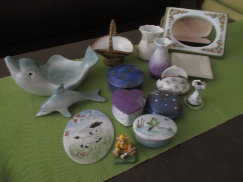 Boîte porcelaine de - en,