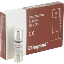 013306 Type G Cartouche Industrielle Cylindrique sans Voyant 10mmx38mm 6A