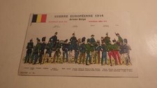 1915.uniforme armée belge (guerre 14-18).
