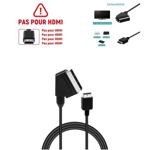 Câble scart rgb premium - scart,