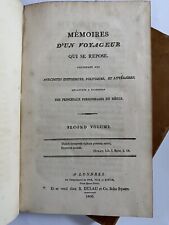 Livre ancien - Mémoires