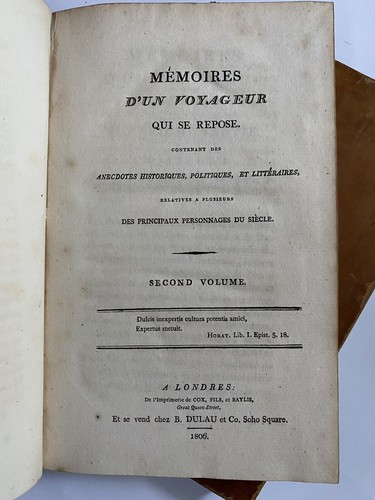 Livre ancien mémoires - livre,