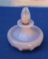 V44 RARE Flacon Parfum Ancien Cristal Opaline Violet Or XIXe Charles X 