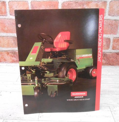 Ransomes jaguar 4000 - jaguar,