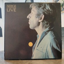 Serge Gainsbourg – LIVE – Double LP 33T – Philips 1986 – Enregistré Casino de...
