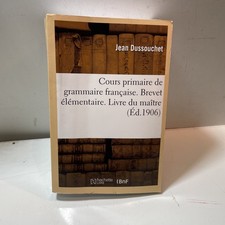 Cours Primaire de Grammaire
