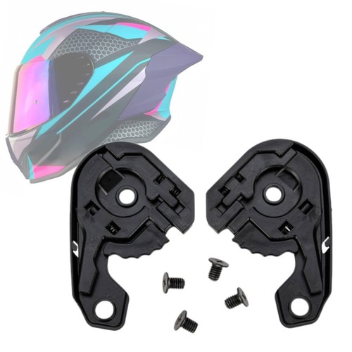 Embase visière casque - embase,