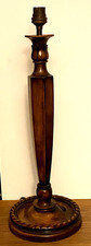 Ancien Pied de Lampe  Bois Art