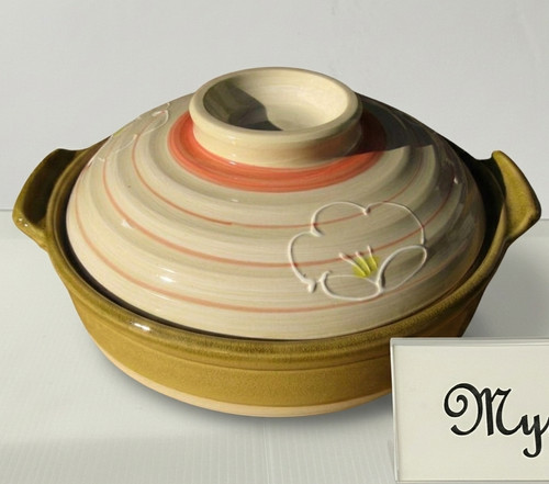 Pot terre donabe japonais - en,