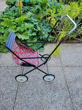 PETITE POUSSETTE VINTAGE JOUET ENFANT POUPÉE PROMENADE  
