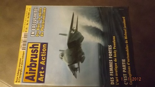 Revue airbrush art action - cg,