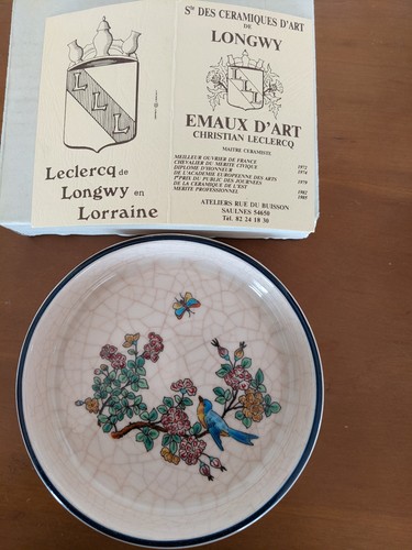 Emaux art longwy coupelle - longwy,