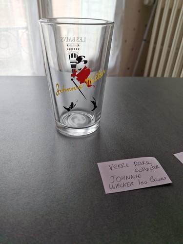 Verre rare collector johnnie - verre,