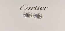 Plaquettes Cartier Petites Argenté 