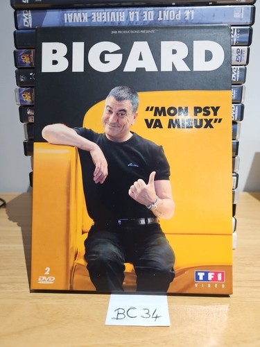 Dvd bigard mon psy - -,