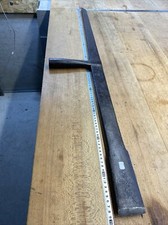 BISAIGUE CHARPENTIER OLD TOOL outil ancien ciseau bois / Signée ?? réf n°5