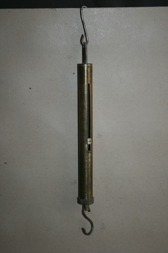 Outil ancien peson acier et - ancien,