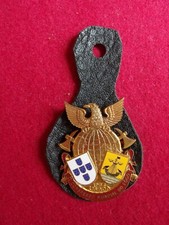 insigne de pompiers,pucelle,Sapeurs pompiers de Lisboa 1962 Congrès (14H)