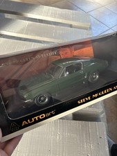 1968 Ford Mustang, Steve McQueen As Bullitt, By AUTOart, 1/18, Green,NIB, #72811