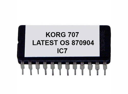 Korg 707 latest - 707, os