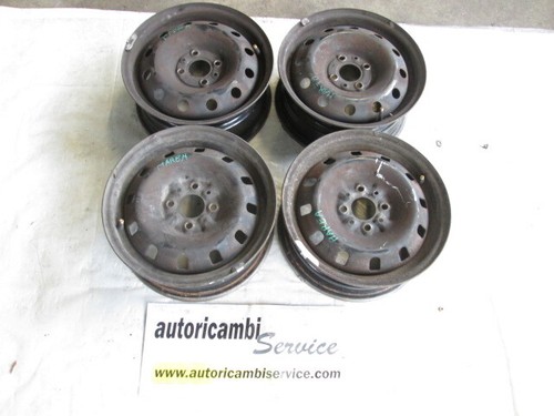 6xjx14h2 et43 set roues fer - set, 4