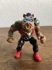 Vintage Tmnt tortues ninja Bebop playmates toys 1988 Tête Dure
