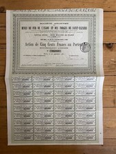 MINES DE FER DE L'ANJOU &