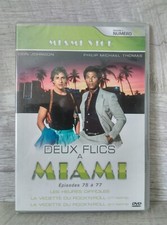 DEUX FLICS A MIAMI - 3 épisodes - DVD Film Série TV Action Police (483)