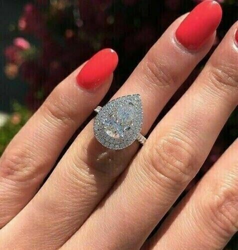 Bague fiançailles double - de,