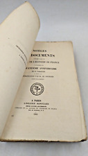 Société de l’Histoire de France Cinquantième Anniversaire de Fondation /  1884