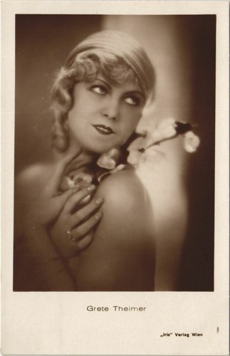 Cpa grete theimer film star - ak,