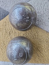 Doublette boules pétanque de compétition obut atc diametre  75poids 700 g 