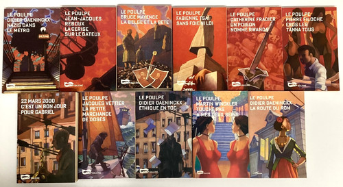 Romans poulpe livre lot - le,