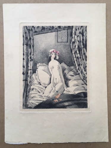 Gravure ancienne art - gravure, déco