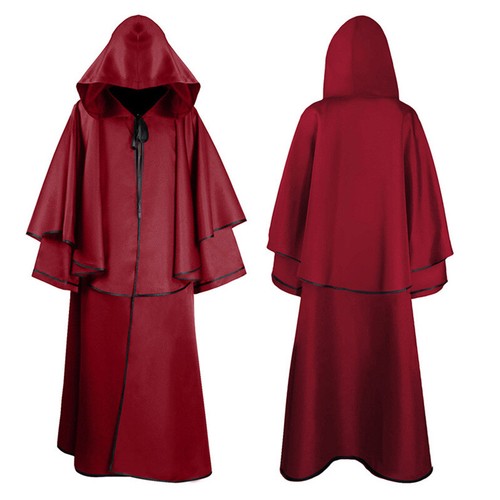 Hommes capuche manteau cape - à,