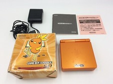 Console Nintendo GameBoy Advance SP Achamo Torchic Pokemon Center avec BOITE#2