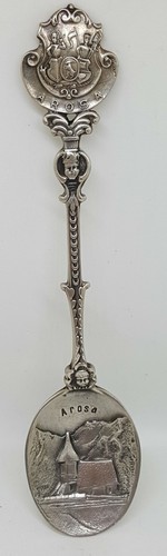 Vintage solid silver souvenir - vintage,