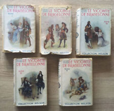 Le Vicomte de Bragelonne - Alexandre Dumas / Calmann Lévy & Nelson 1938 / 5 Vol.