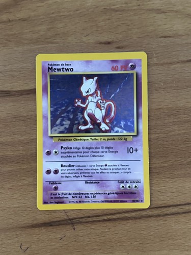Carte pokémon mewtwo 102 - pokémon,