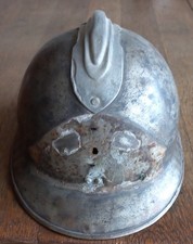 Ancien Casque De Pompier Mod 26