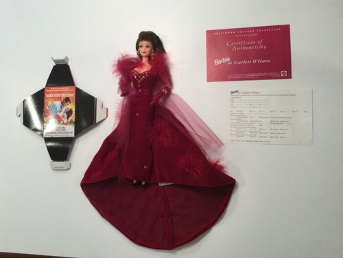 New barbie scarlett hara - new,