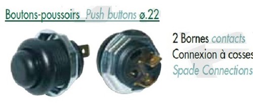 Interrupteur bouton poussoir - interrupteur,