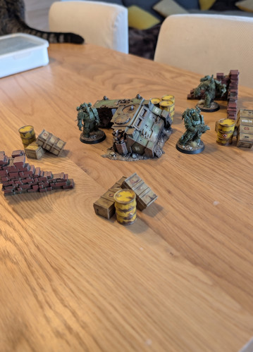 Lot décor wargame épave - , &