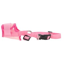 Museau chien réglable M rose