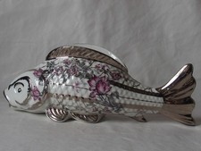 robert haviland /poisson /centre de table en porcelaine ancienne